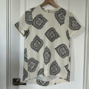 Madewell Paisley Tailored Tee